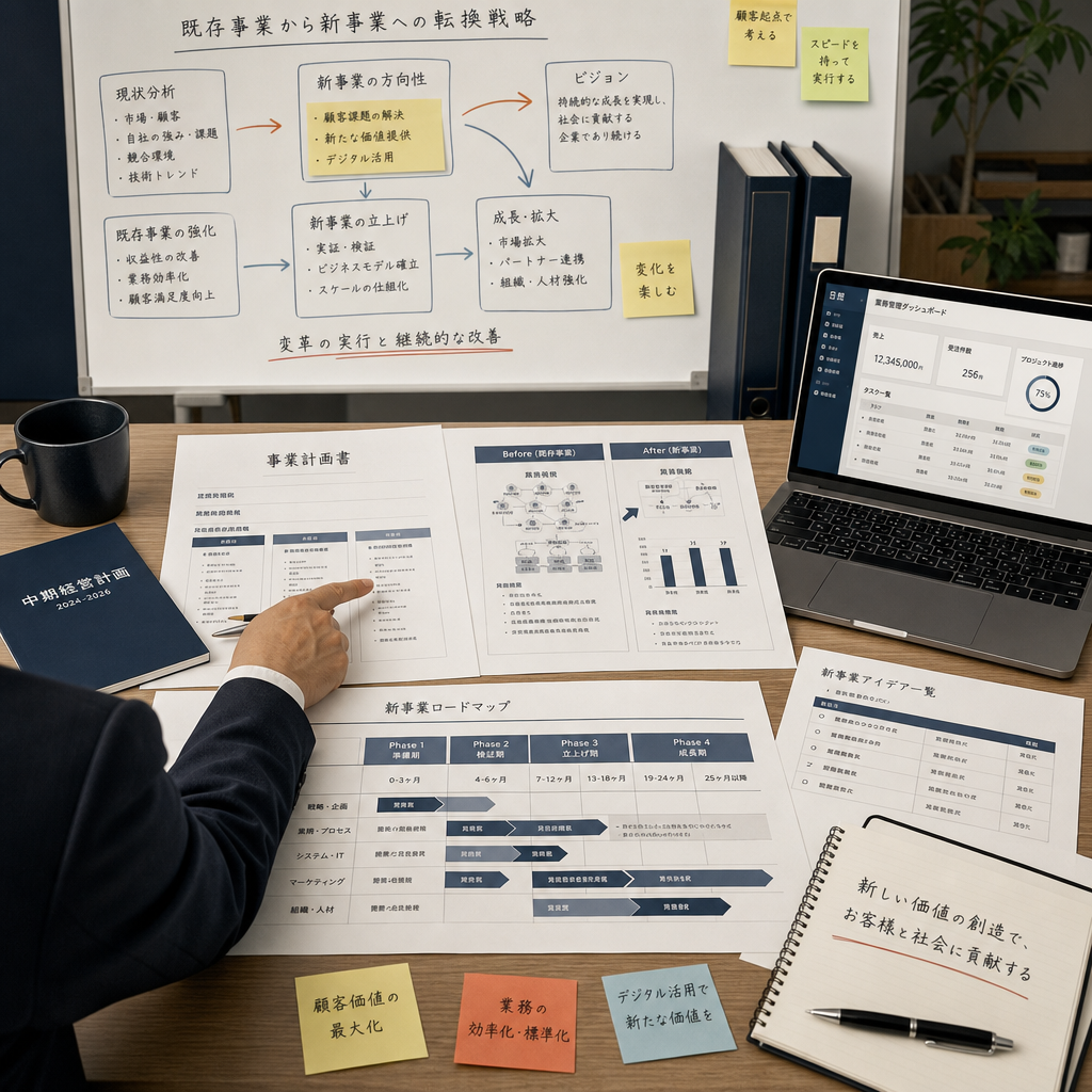 事業転換